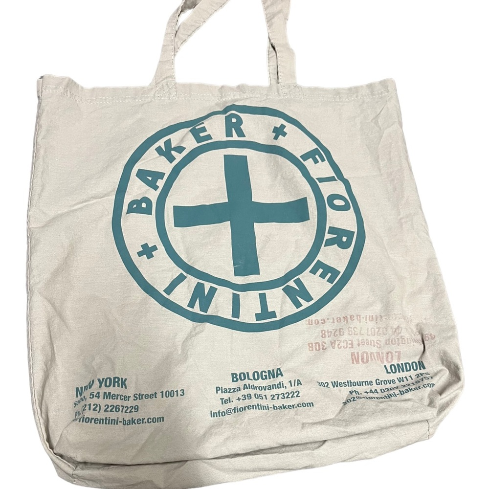 Florentini +  Baker Reusable Cloth Shopping  Tote Bag